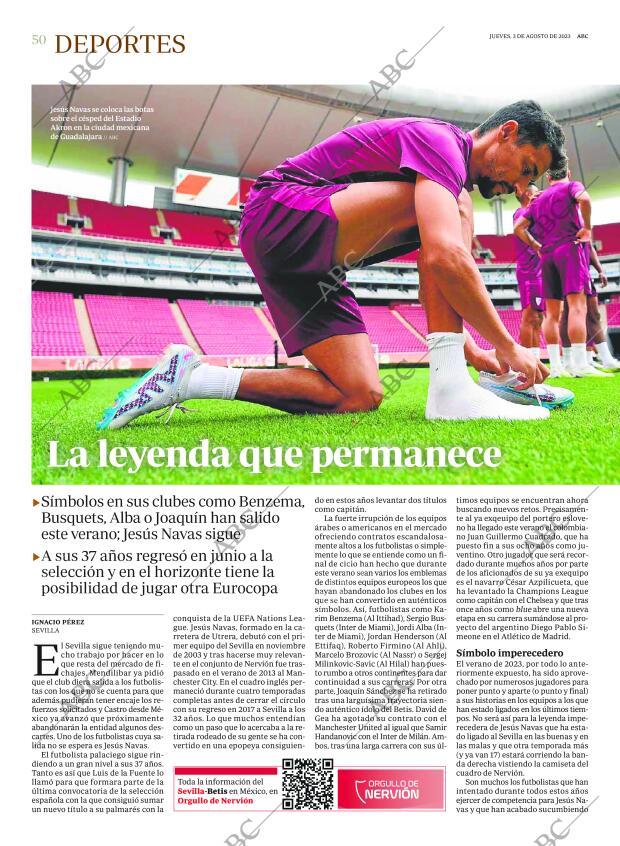 ABC SEVILLA 03-08-2023 página 50