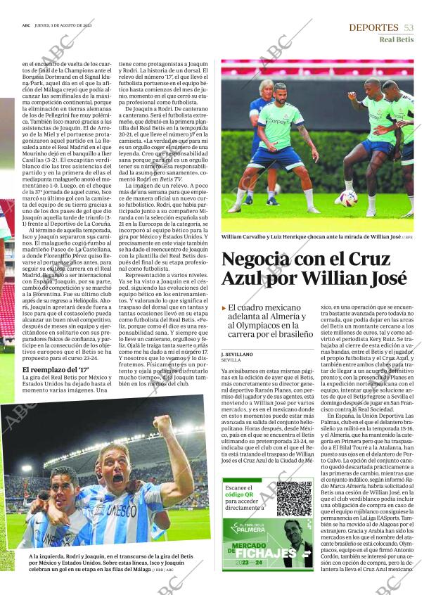 ABC SEVILLA 03-08-2023 página 53