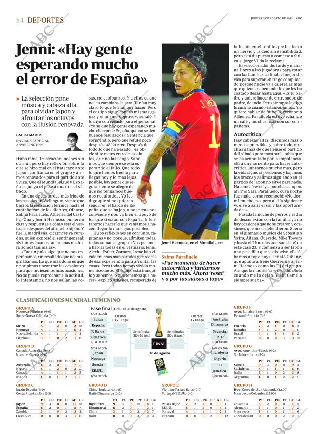 ABC SEVILLA 03-08-2023 página 54