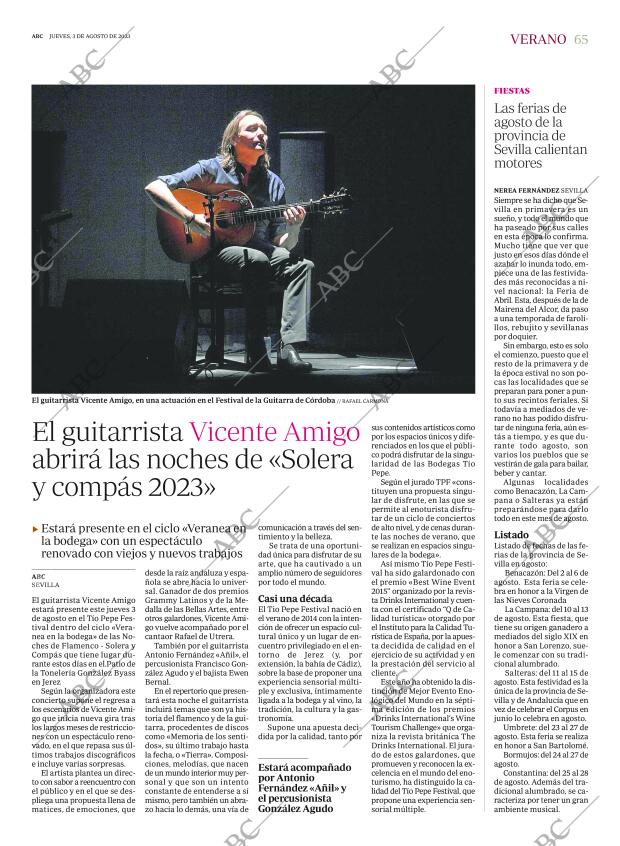 ABC SEVILLA 03-08-2023 página 65