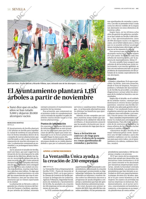 ABC SEVILLA 04-08-2023 página 14