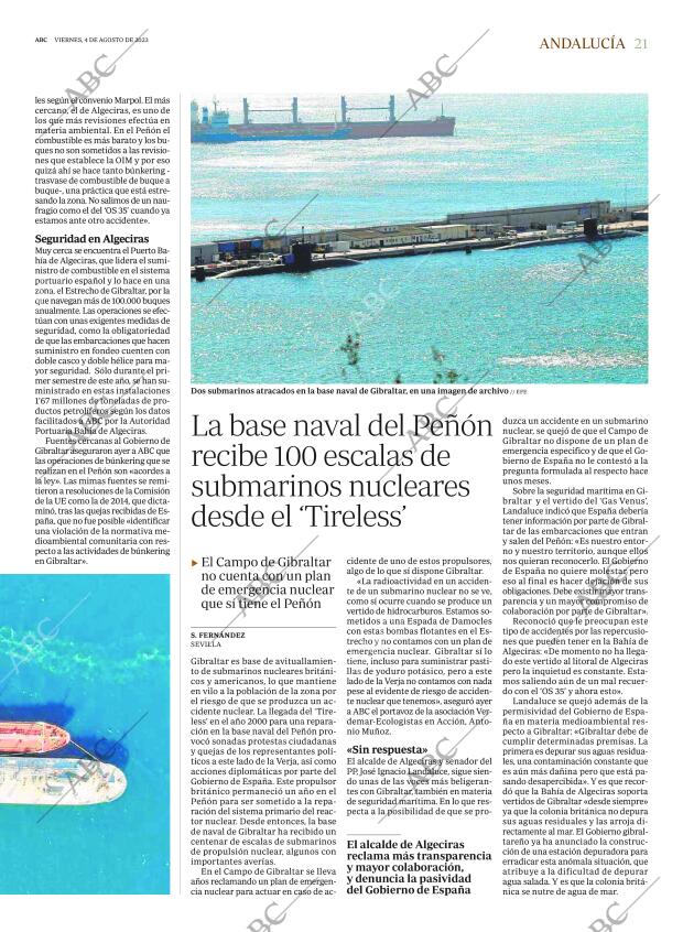 ABC SEVILLA 04-08-2023 página 21