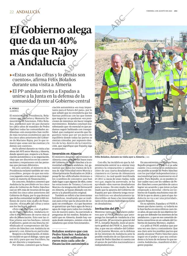 ABC SEVILLA 04-08-2023 página 22