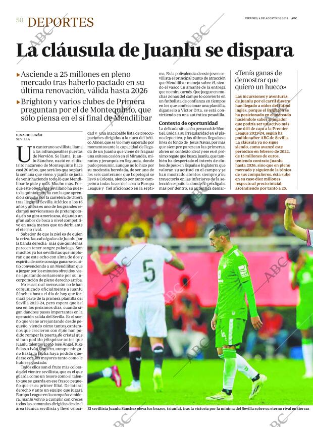 ABC SEVILLA 04-08-2023 página 50