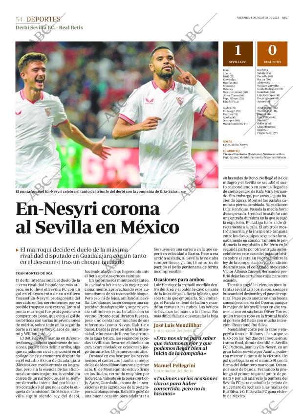 ABC SEVILLA 04-08-2023 página 54