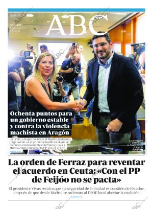 ABC MADRID 05-08-2023 página 1