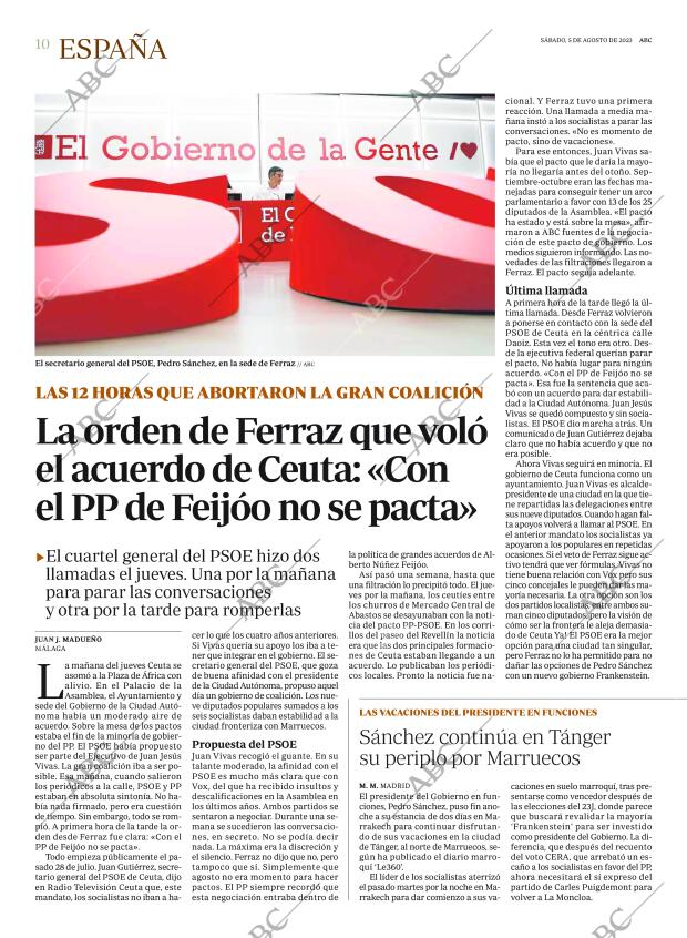 ABC MADRID 05-08-2023 página 10