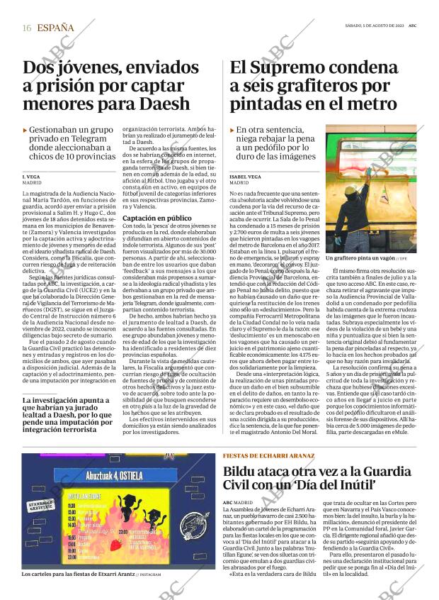 ABC MADRID 05-08-2023 página 16