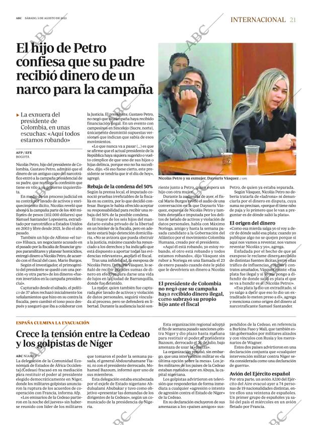 ABC MADRID 05-08-2023 página 21