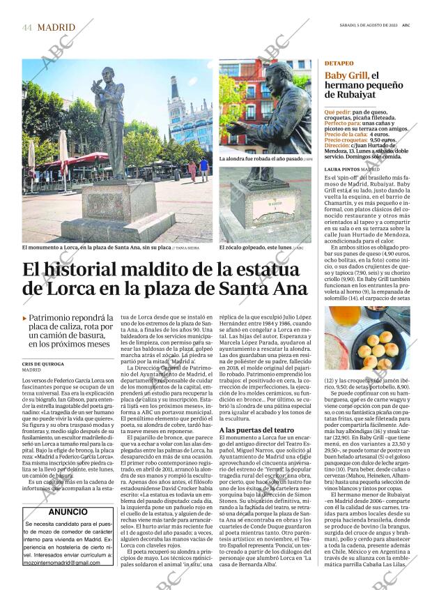 ABC MADRID 05-08-2023 página 44
