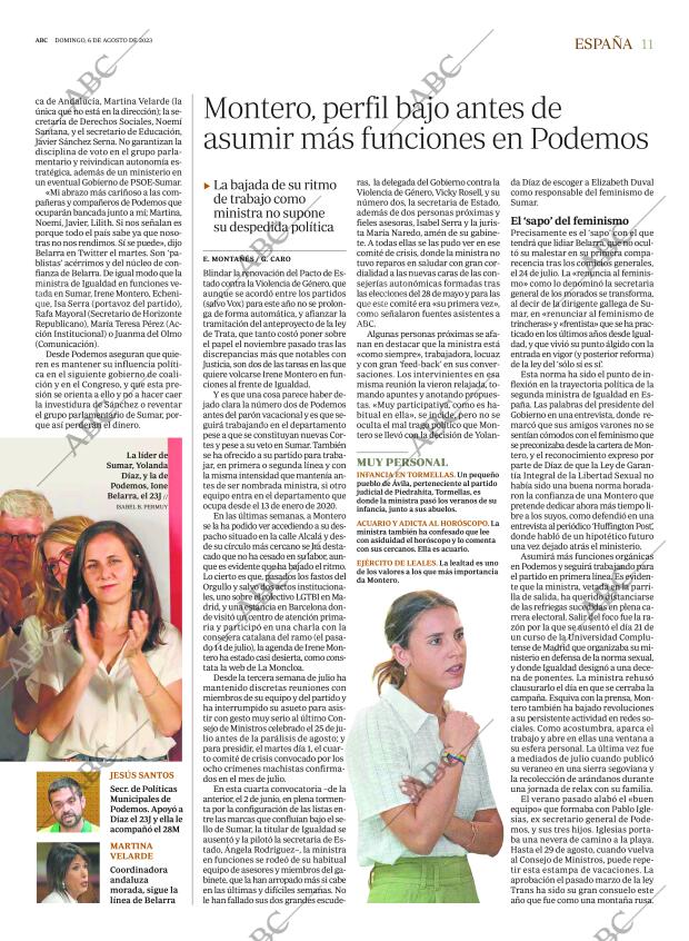 ABC MADRID 06-08-2023 página 11