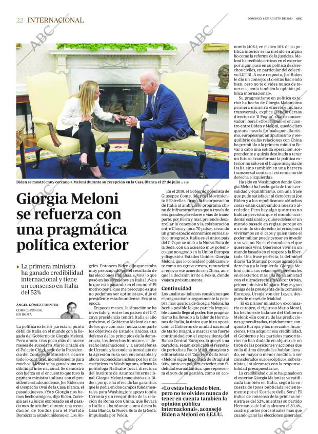 ABC MADRID 06-08-2023 página 22
