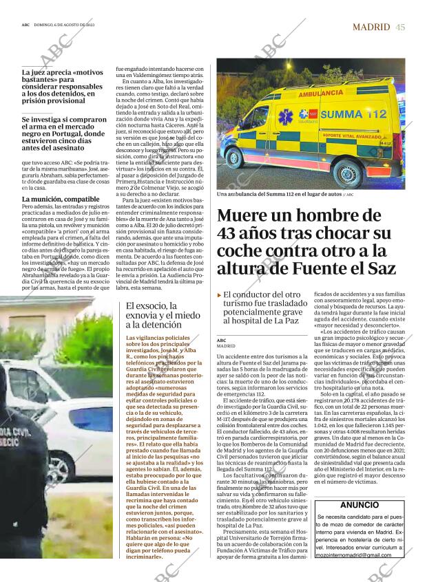 ABC MADRID 06-08-2023 página 45