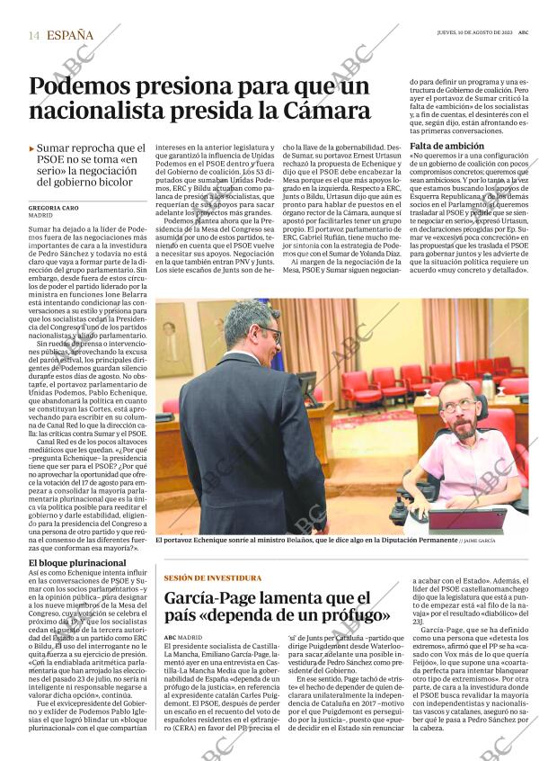 ABC MADRID 10-08-2023 página 14