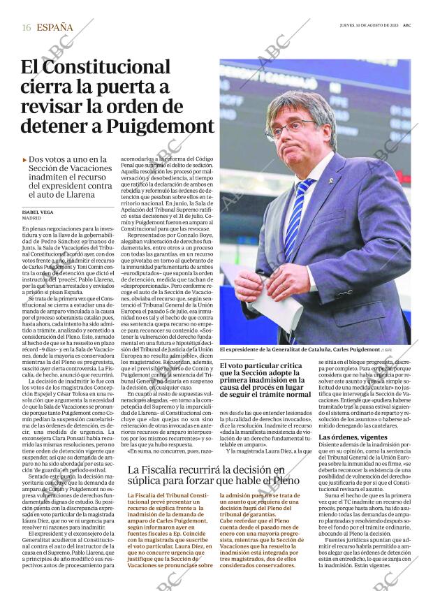 ABC MADRID 10-08-2023 página 16