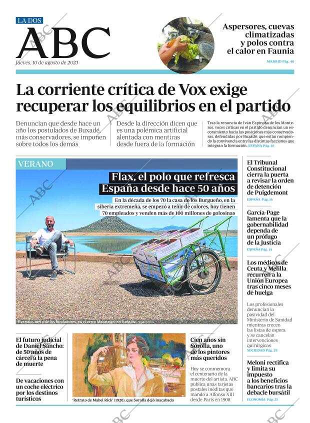 ABC MADRID 10-08-2023 página 2