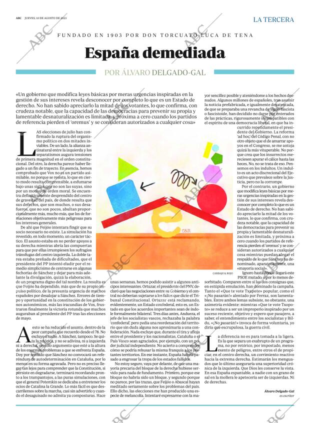 ABC MADRID 10-08-2023 página 3