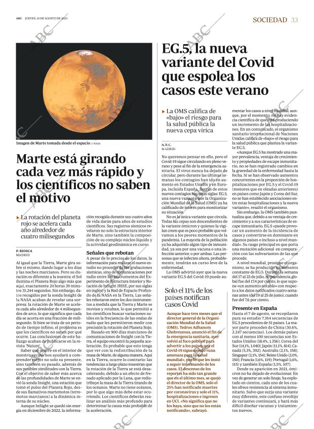 ABC MADRID 10-08-2023 página 33