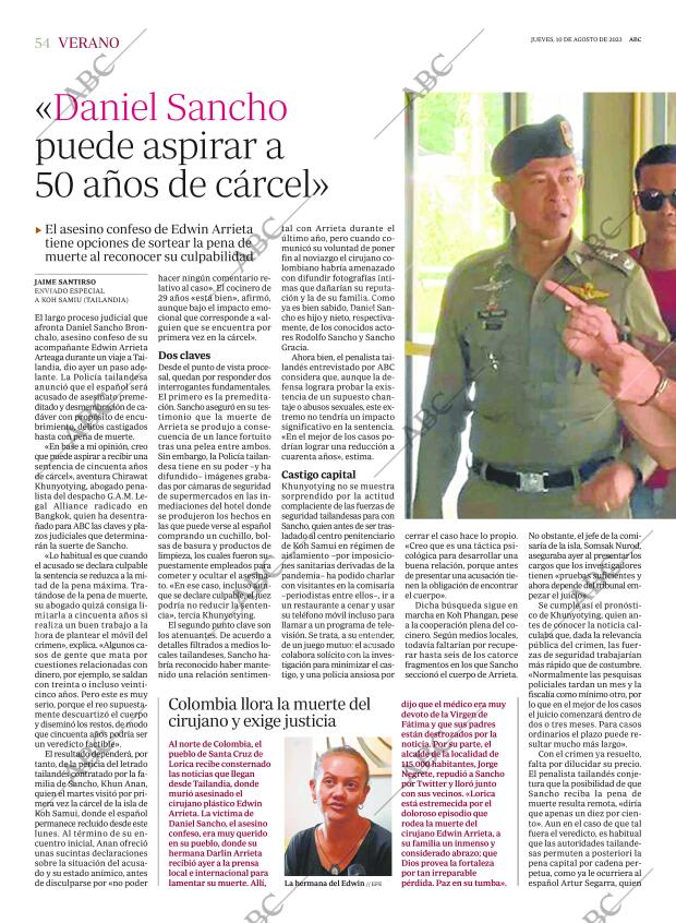 ABC MADRID 10-08-2023 página 54