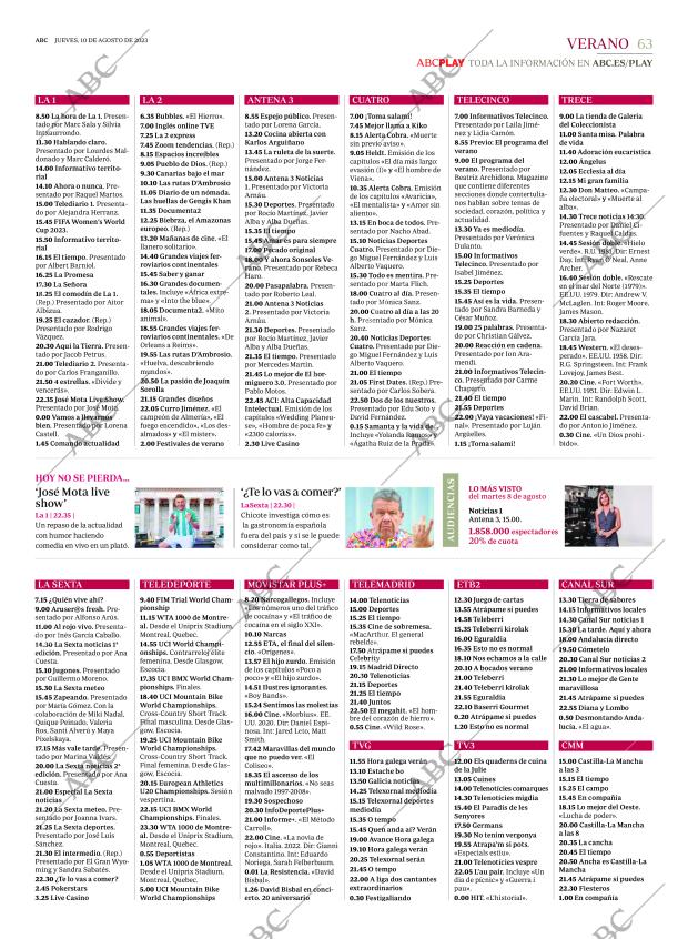 ABC MADRID 10-08-2023 página 63