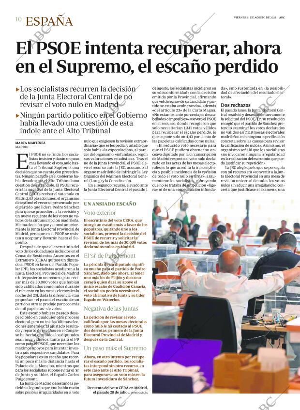 ABC MADRID 11-08-2023 página 10