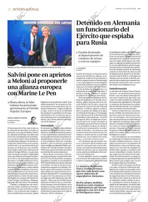 ABC MADRID 11-08-2023 página 22