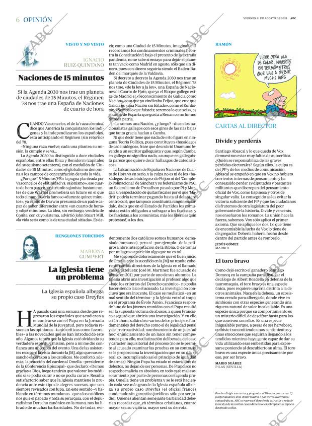 ABC MADRID 11-08-2023 página 6