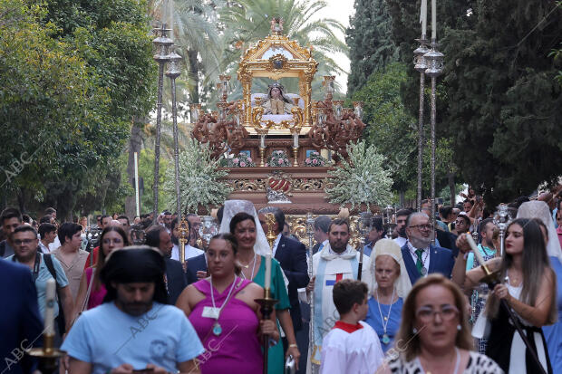 Procesión de la Virgen del tránsito o Virgen de acá de san Basilio