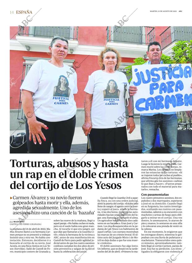 ABC MADRID 15-08-2023 página 14