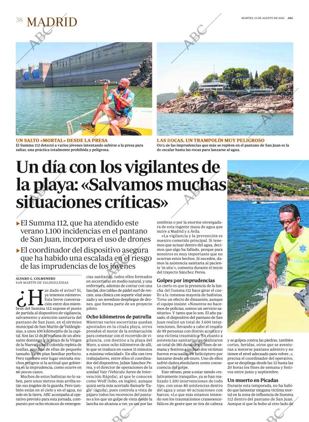 ABC MADRID 15-08-2023 página 38