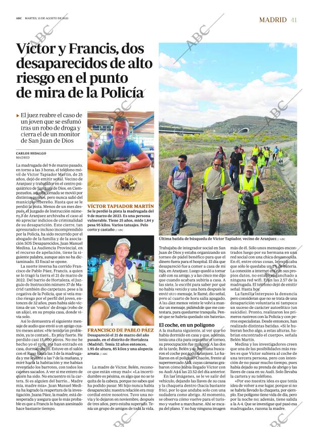 ABC MADRID 15-08-2023 página 41