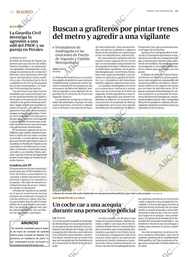 ABC MADRID 15-08-2023 página 42