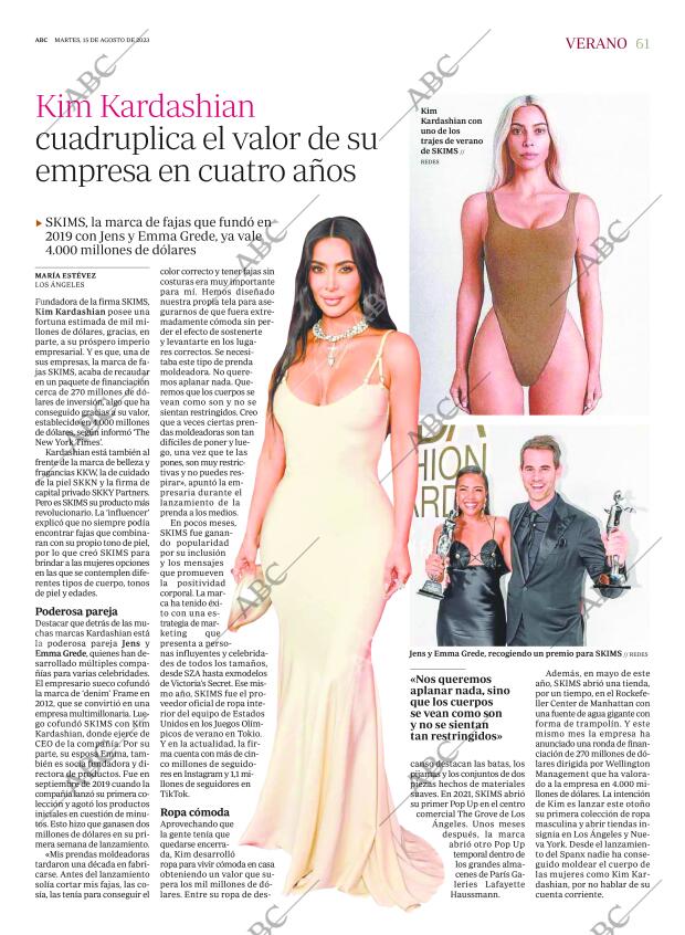 ABC MADRID 15-08-2023 página 61