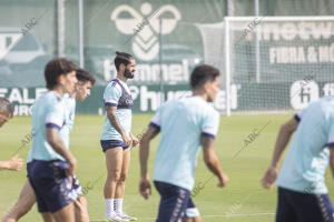 Entrenamiento del Real Betis en la ciudad deportiva