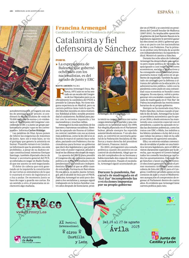 ABC MADRID 16-08-2023 página 11