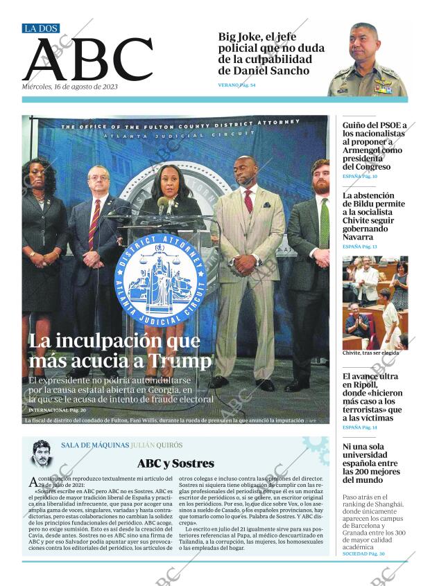 ABC MADRID 16-08-2023 página 2