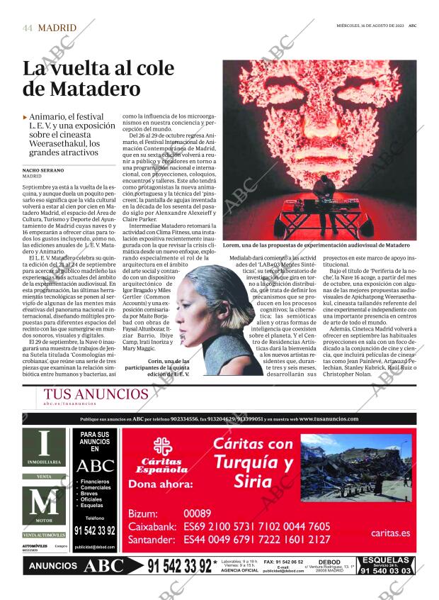 ABC MADRID 16-08-2023 página 44