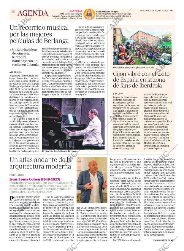 ABC MADRID 16-08-2023 página 46