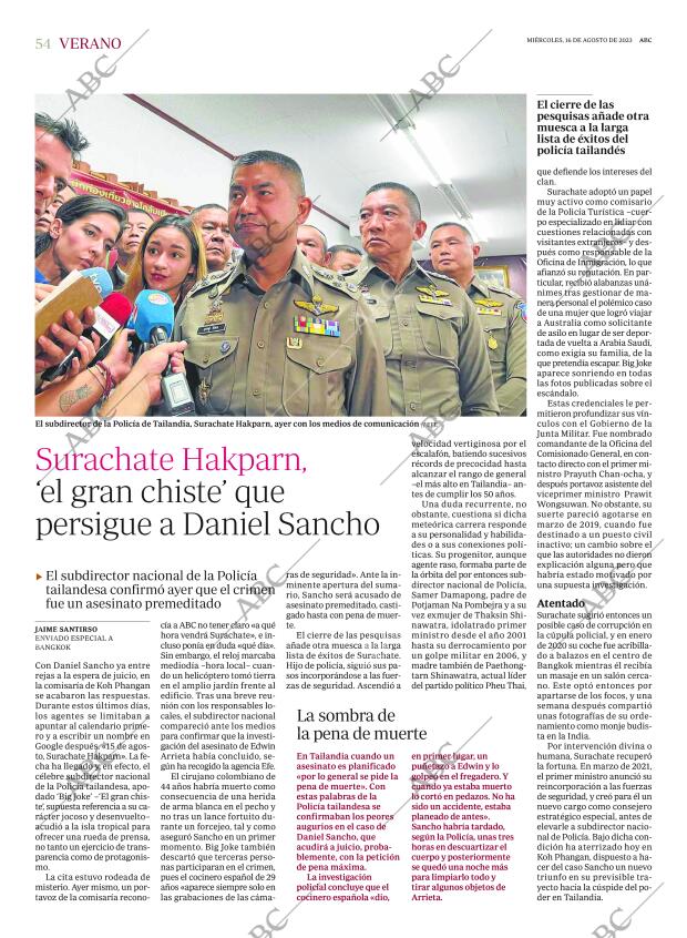 ABC MADRID 16-08-2023 página 54