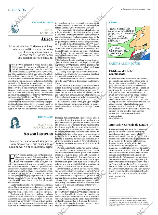 ABC MADRID 16-08-2023 página 6