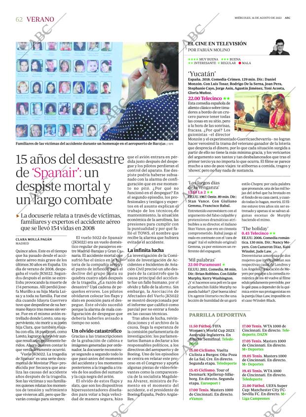ABC MADRID 16-08-2023 página 62