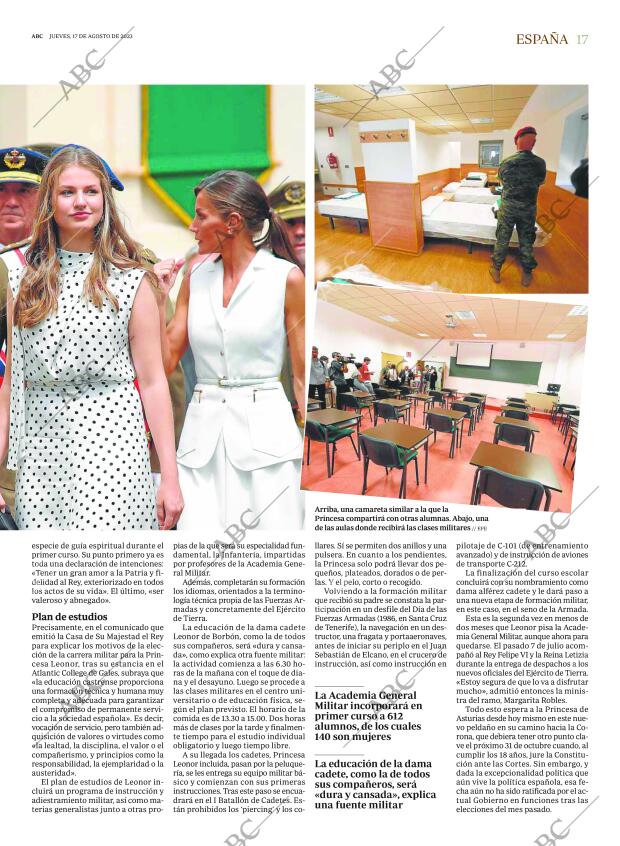 ABC MADRID 17-08-2023 página 17