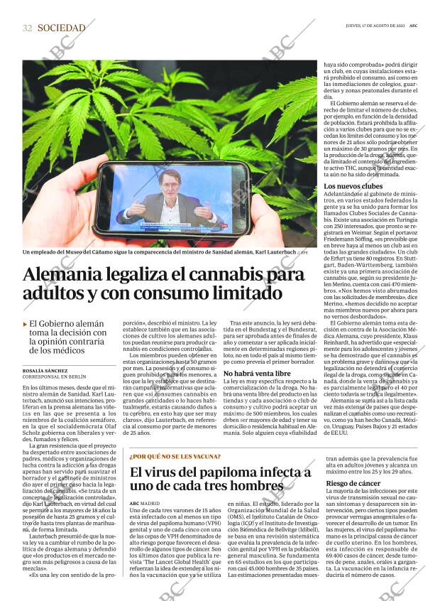 ABC MADRID 17-08-2023 página 32