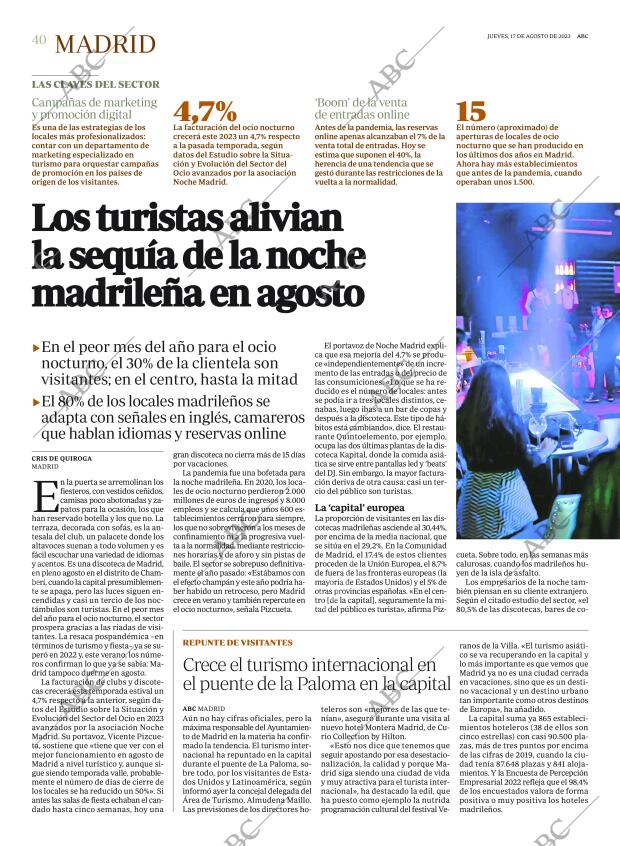 ABC MADRID 17-08-2023 página 40