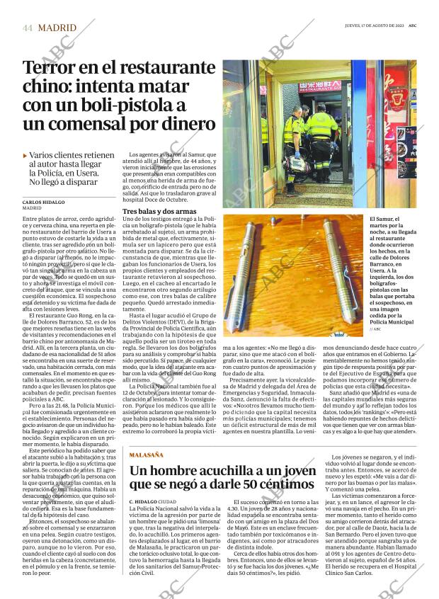 ABC MADRID 17-08-2023 página 44