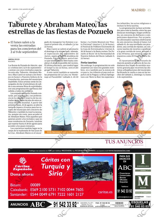 ABC MADRID 17-08-2023 página 45
