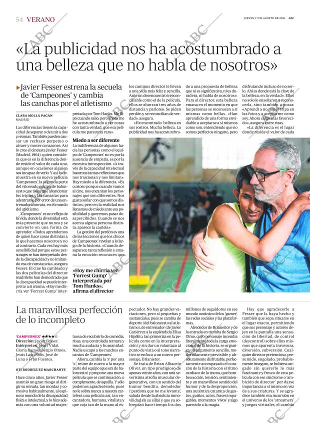 ABC MADRID 17-08-2023 página 54