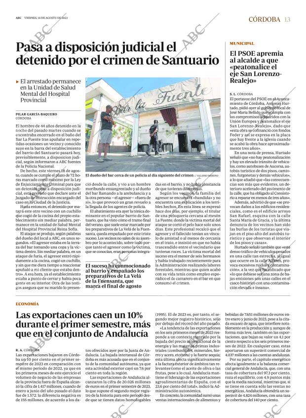 ABC CORDOBA 18-08-2023 página 13