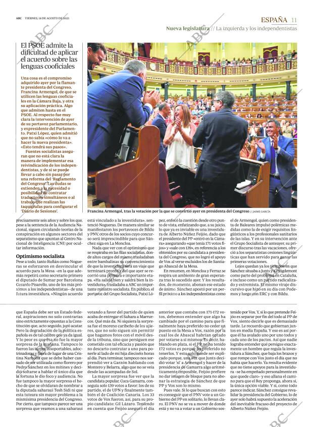 ABC MADRID 18-08-2023 página 11