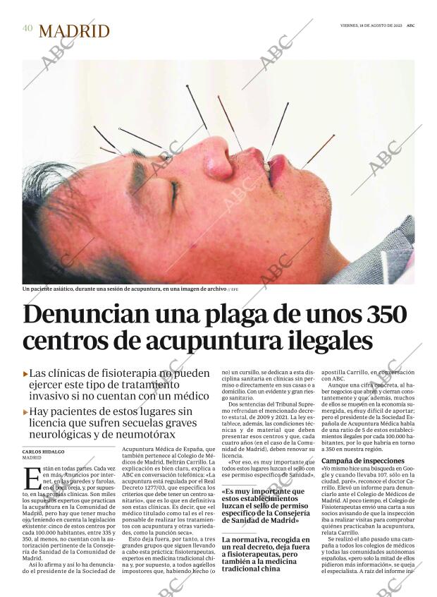 ABC MADRID 18-08-2023 página 40